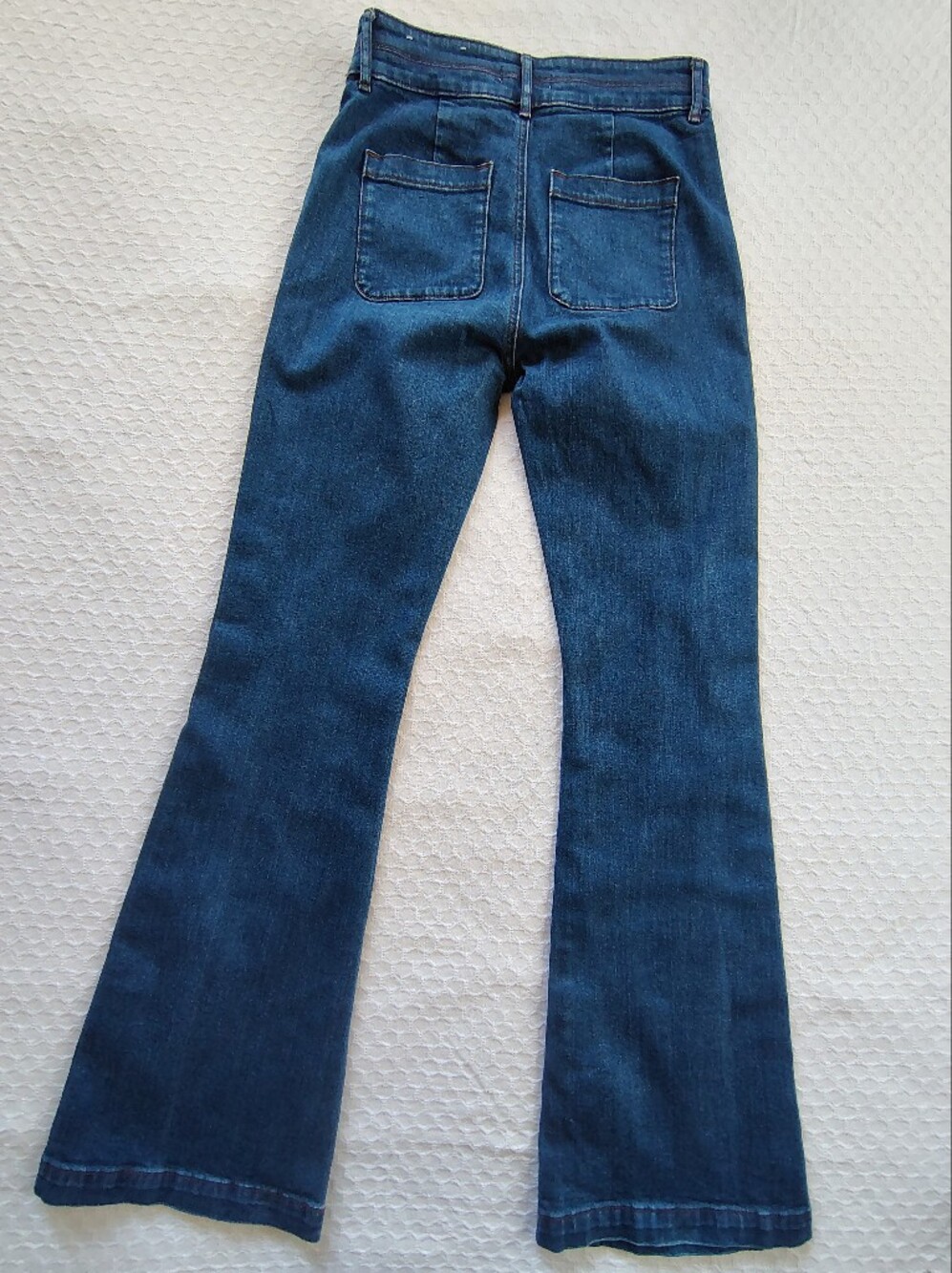 LOFT Women's High Rise Jeans - Dark Blue Size 25. - Picture 6 of 9